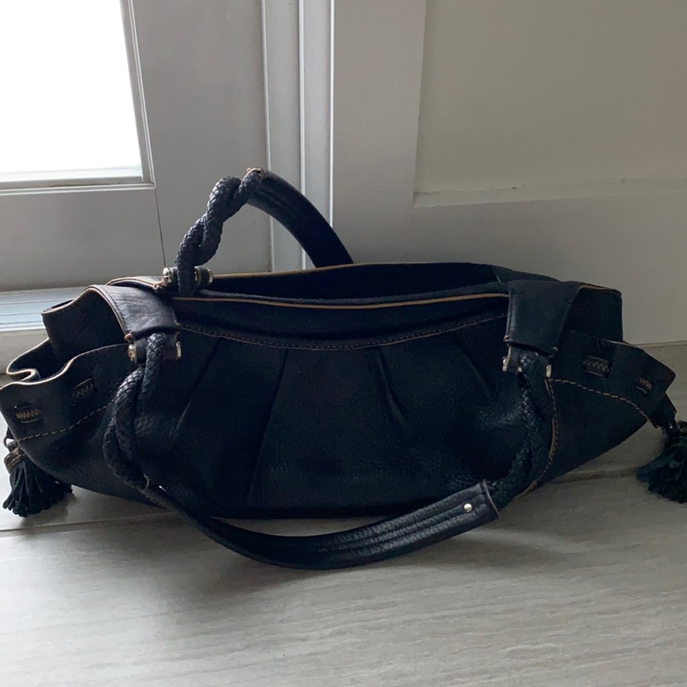 Black handbag